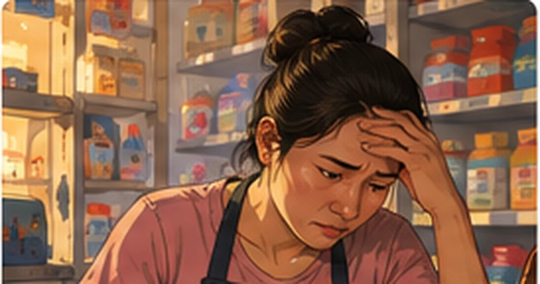 Ilustrasi karakter dalam cerita perjalanan pulih